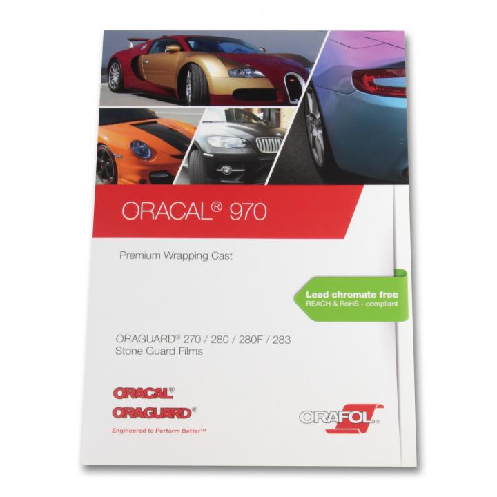 Oracal 970RA Farbkarte Autofolie für nur 3,95€ online kaufen