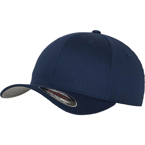 Flexfit® Baseball Cap Wooly Combed Kappe Basecap Navy