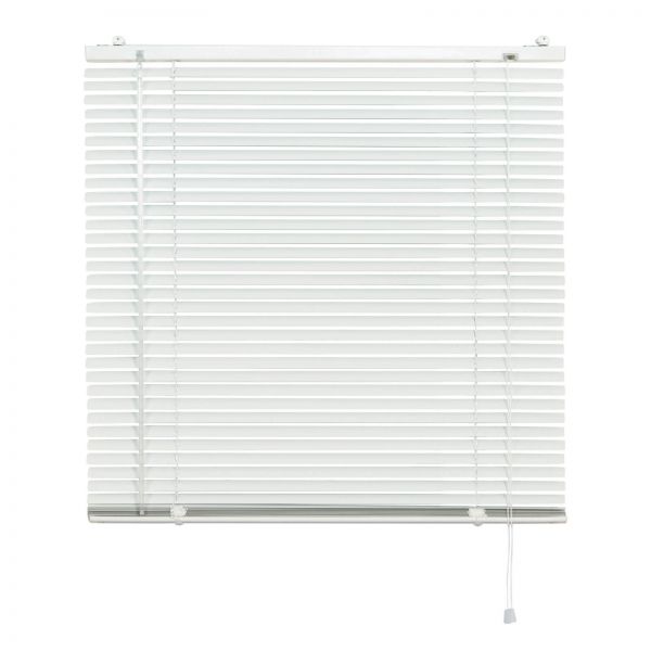 SunCollection® Aluminium Jalousie Sonnen- und Sichtschutz für Fenster Einfache Montage Weiß