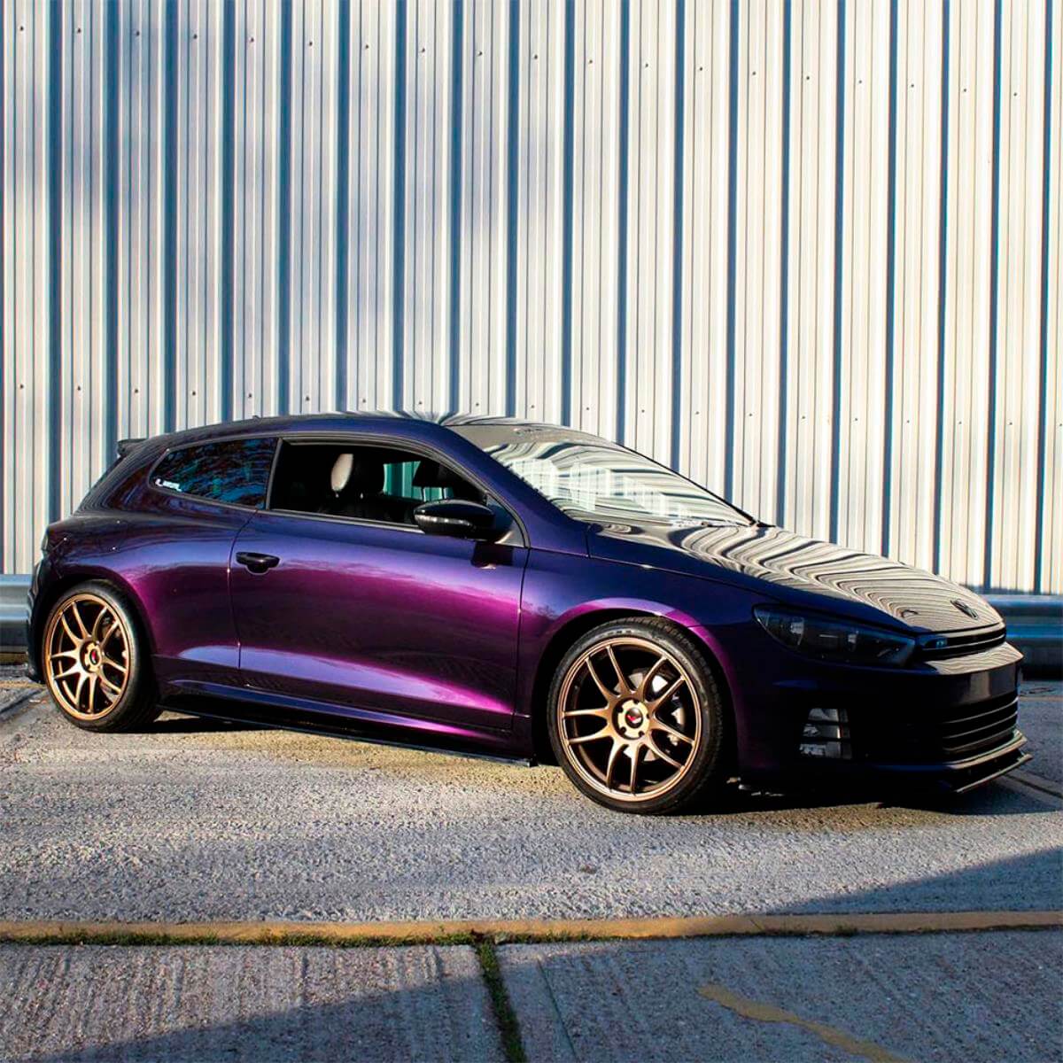 TeckWrap HM08-HD Black Cherry Ice Glanz Metallic Folie