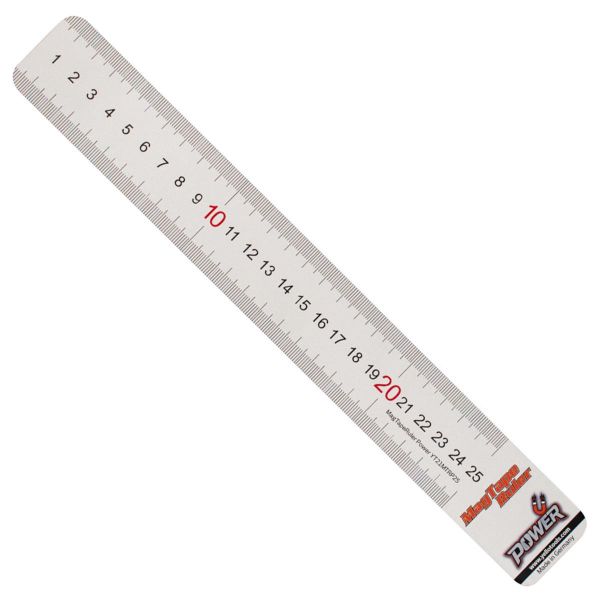 Yellotools MagTape Ruler Power 25cm selbsthaftendes Lineal Werbetechnik