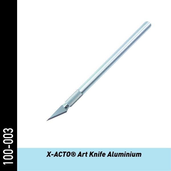 X-Acto Federmesser Aluminium - Inkl. Klingen und Nadel | Folienmesser
